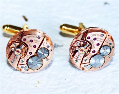 omega luxury cufflinks.